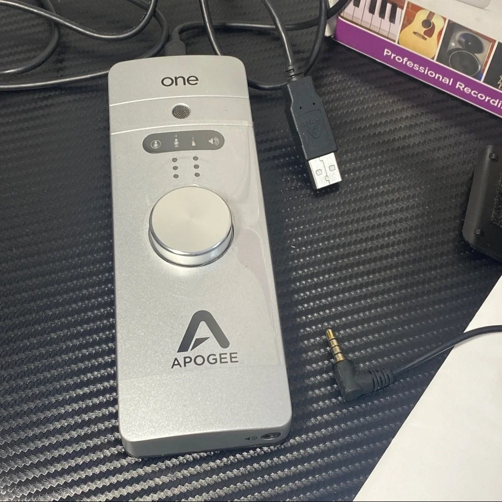 Apogee ONE-MAC Audio Interface/ Microphone - Silver Color With Original Box